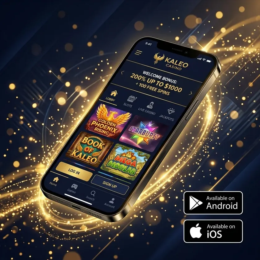 App móvil Kaleo Casino Android iOS