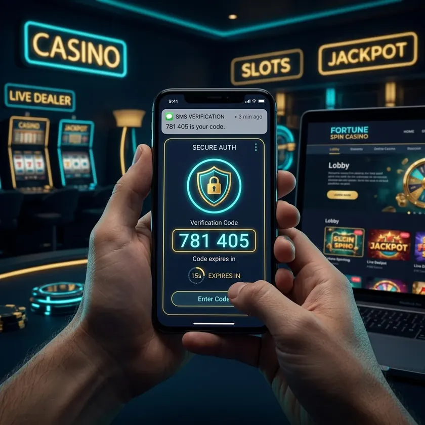 Autenticación doble factor 2FA seguridad cuenta casino